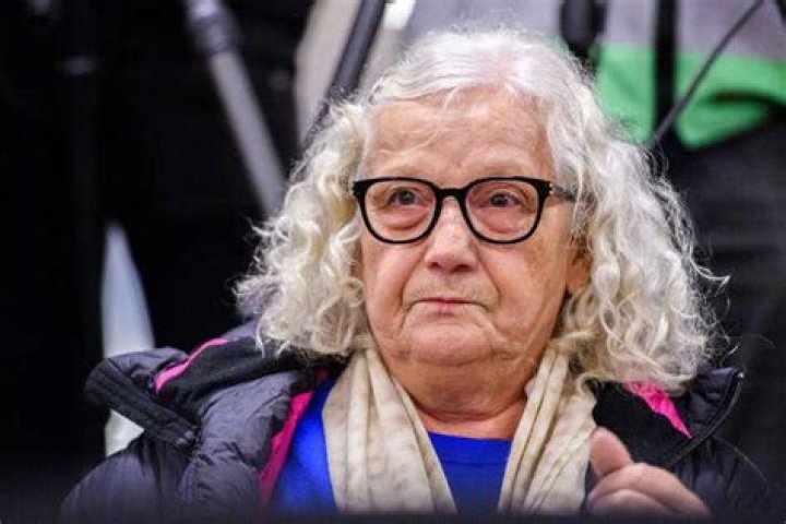 191008 Jurka GraviÄ ‡, mother of Zlatan Ibrahimovic at a press