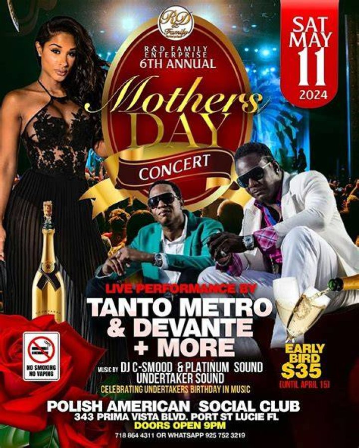 2nd Annual Mother Day Concert at James L. Knight Center JLN