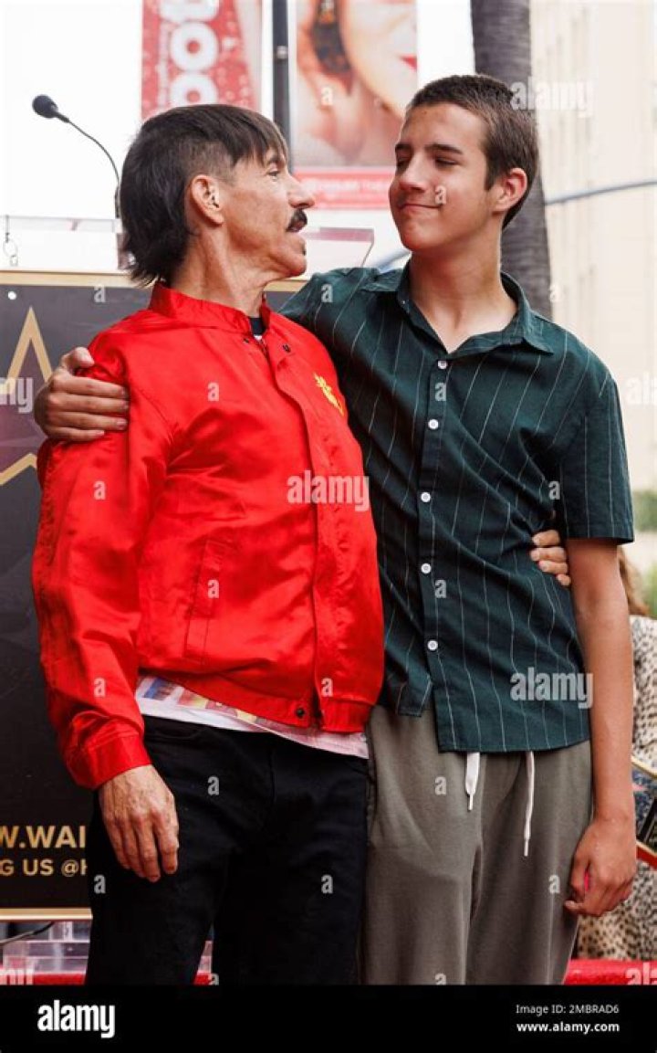 Anthony Kiedis Everly Bear Kiedis Editorial Stock Photo Stock Image