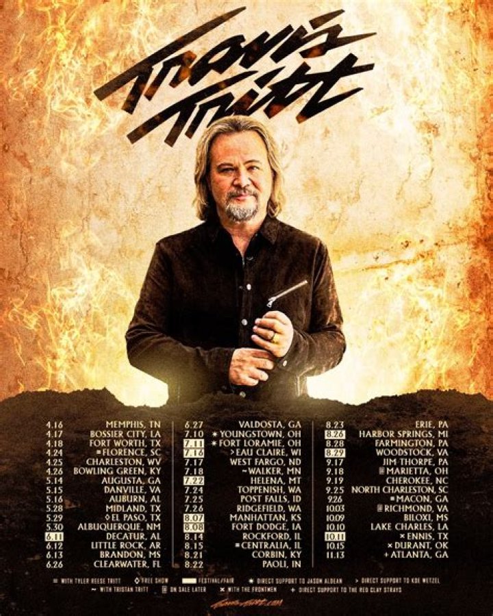 Country Star Travis Tritt&rsquo;s Tour Bus Sideswiped in Crash That Killed 2
