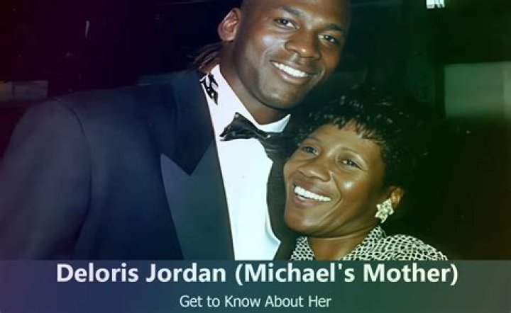 Deloris Jordan Behind Michael Jordan's With Nike