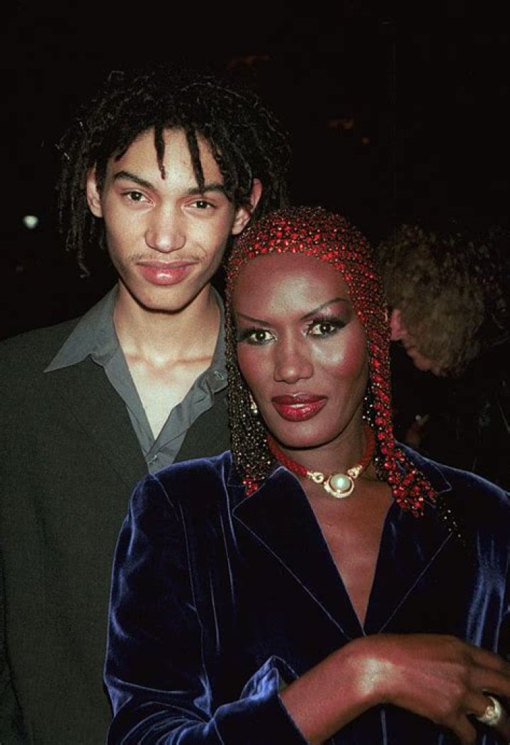 Grace Jones, son Paulo, and mother Grace jones, Celebrity families