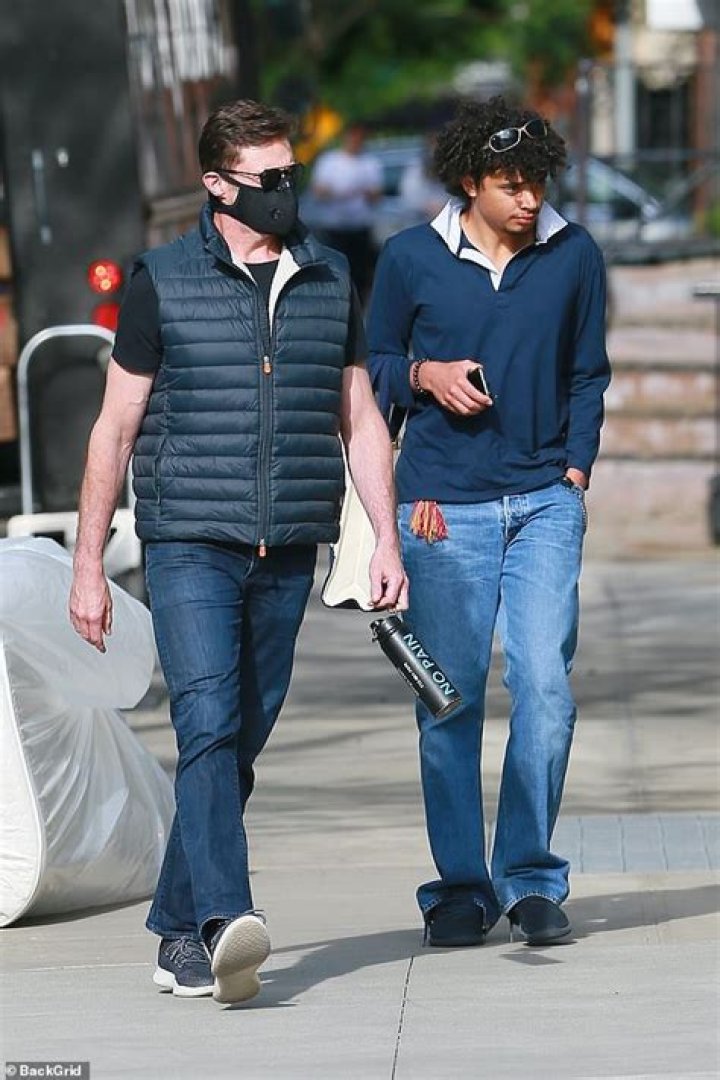 Hugh Jackman, Son Oscar Pay 'Unending Respect' at WWI Monument