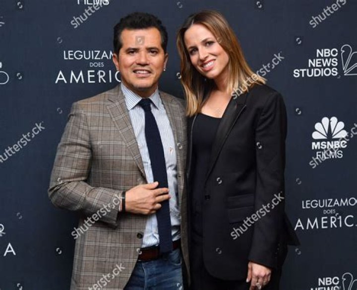 John Leguizamo and Alicia Menendez attend Leguizamo Does America TV