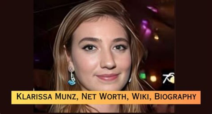 Klarissa Munz Height, Weight, Net Worth, Age, Birthday, Wikipedia, Who