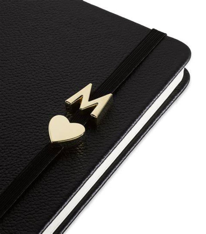 Moleskine GoldPlated Notebook Charm Harrods US