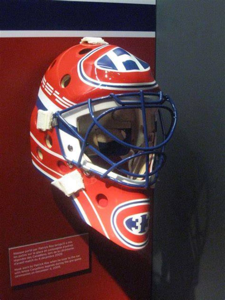 Patrick Roy Goalie mask, Hockey goalie, Colorado avalanche hockey
