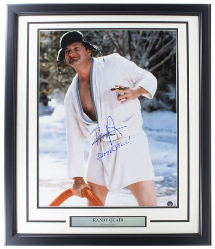Randy Quaid Signed "National Lampoon's Christmas Vacation" 16x20 Photo
