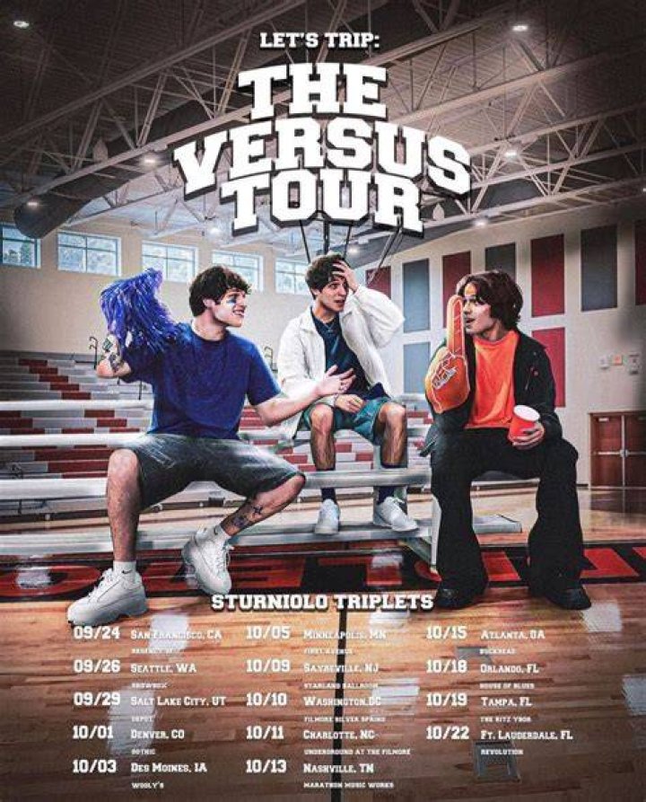 Sturniolo Triplets Versus Tour The Rampage