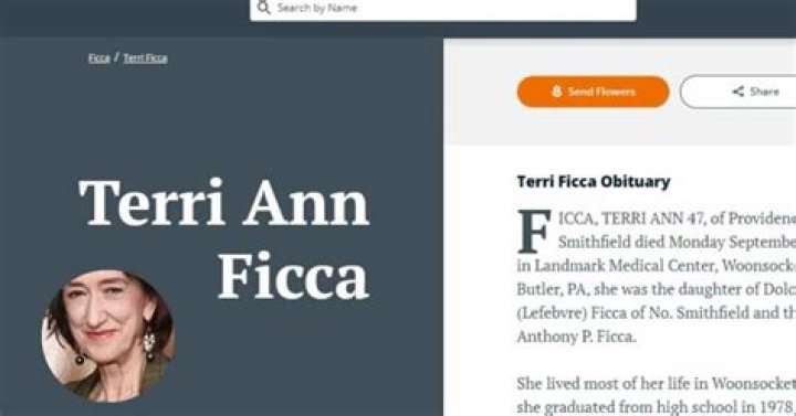 Terri Ficca Obituary In Loving Memory of School Teacher