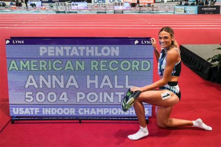 USATF Pentathlon — Anna Hall Just Misses WR Track & Field News